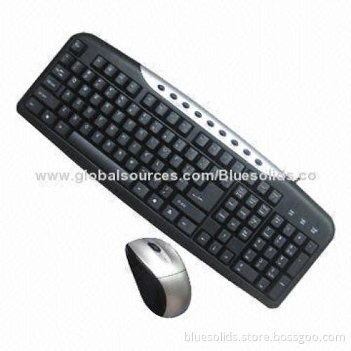 Wireless Mouse and Keyboard Combos, 1,500/2,000MHz Frequency